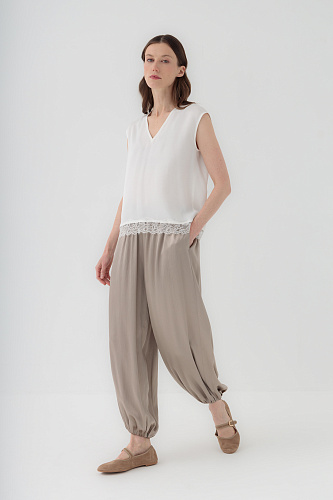 брюки ЖАСМИН бежевые