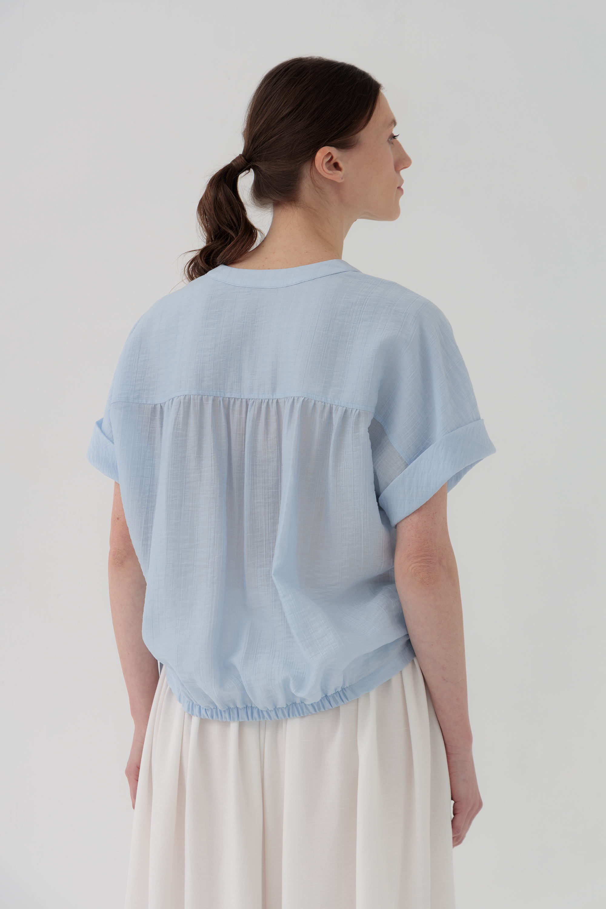 блузон РИТА голубой