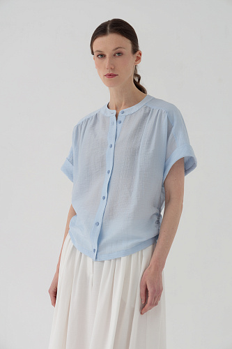 блузон РИТА голубой